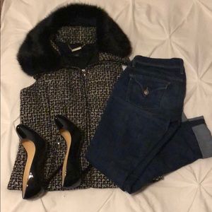 White House Black Market Vest